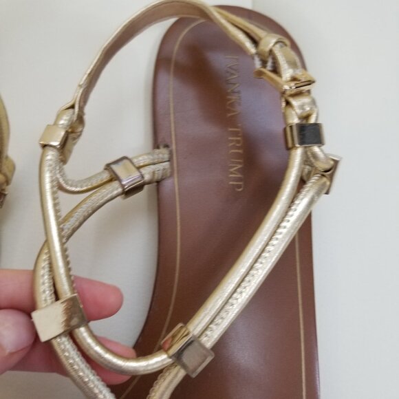 Ivanka Trump "Ashanti" Sandals with Box - Picture 5 of 11